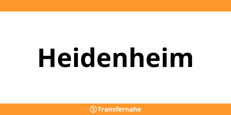 Locations Ria Money Transfer in Heidenheim